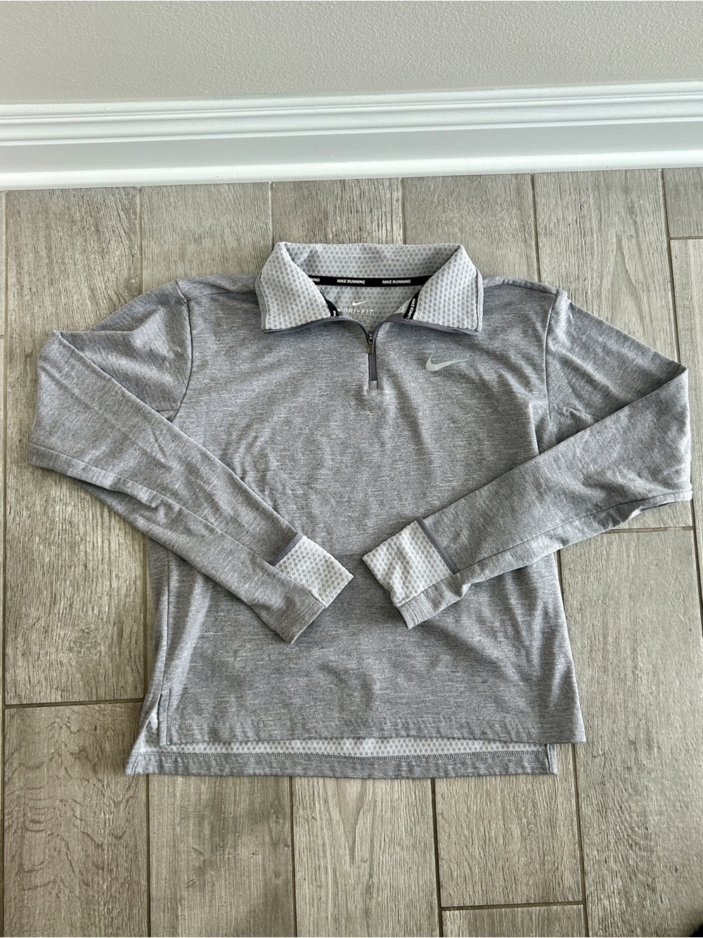 Nike dry fit half zip sweater